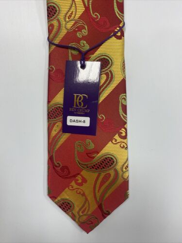 NWT BC BY VERSE 9 MULTI COLOR PAISLEY STYLE PRINT SILK DESIGNS NECK TIE & HANKY - Picture 2 of 4