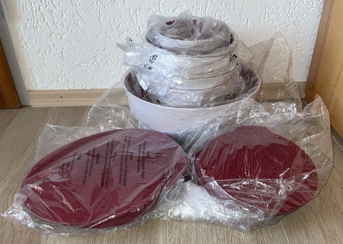 NEU 15 Stück TUPPERWARE Allegra 5 L & 3 x 1,5 & 9 x 740 & 2 x 275ml XXL SET OVP - Bild 6 von 7