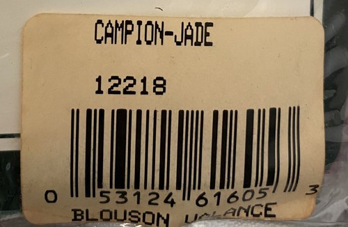 Vintage LAURA ASHLEY Campion Jade Green Floral Blouson Window Valance New 86"x15 - Picture 5 of 6