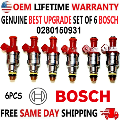 #ad #ad Genuine Fuel Injectors for Ford Ranger 4.0L V6 1993 1996 BOSCH x6 Best Upgrade $149.00