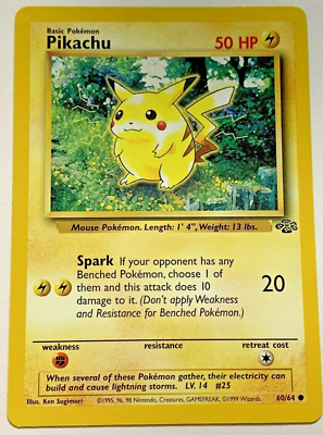 ポケモンカードゲーム 2000 World Jungle Pikachu Chinese PSA 8 ポケモンカードゲーム 2000 World Jungle Pikachu Chinese PSA 8