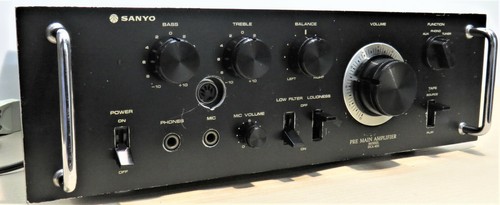 PRE MAIN AMPLIFIER SANYO DCA-401 VINTAGE 1978 - Foto 11 di 12