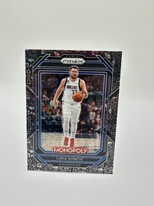 2022-23 Panini Prizm Monopoly Black Icons Monopoly Prizm Luka Doncic #19