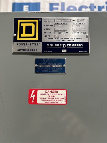 QMB Power-styler Switchboard Main Breaker 1200 Amp 120-208 3P/4W - Picture 2 of 7