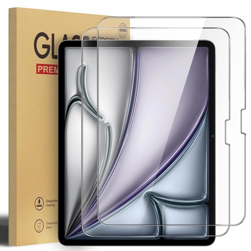 2x Fr iPad 11th A16 10th 9th 8th 7th 6th Gen Air Tempered Glass Screen Protector - Picture 11 of 28