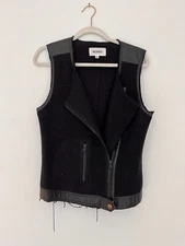 BB Dakota BLACK Cotton Vest Size Medium Good Condition