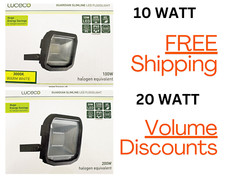 Luceco Guardian Slimline LED Floodlight~PIR Motion Sensor~IP44~IP65~Waterproof