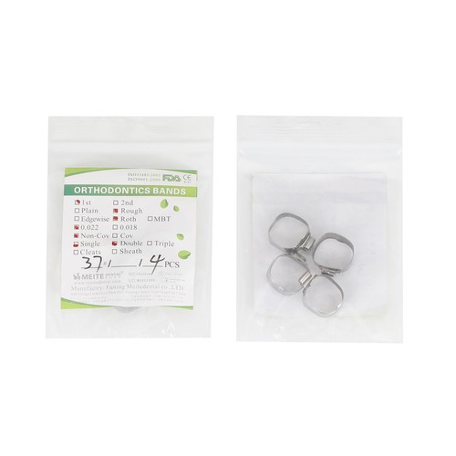 10er Packungen Dental Ortho Roth 022 1. Molare Mundröhre vorgeschweißte Bänder 35# -40+# - Bild 14 von 17