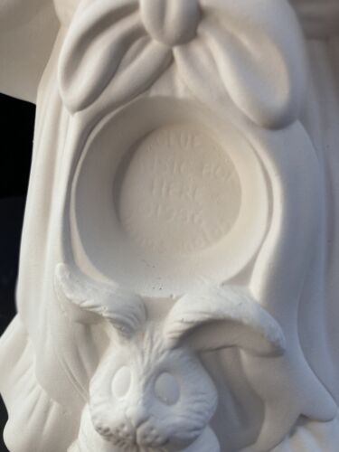 Ceramic Bisque Dona's Mama Bunny Rabbit w/ Babies 12” Tall Ready to Paint Easter - Picture 3 of 6
