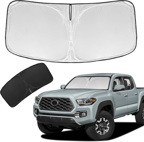 Für Toyota Tacoma 2016-2023 2024 2025 Sonnenschutz Sonnenschutz Windschutzscheibe Abdeckung - 4