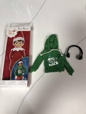 Elf On The Shelf Claus Couture Jingle Jam Hoodie Outfit With Box
