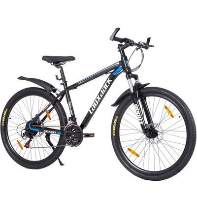 28 ZOLL FAHRRAD 21GANG SHIMANO MOUNTAINBIKE Blau CITYRAD für Damen & Herren MTB