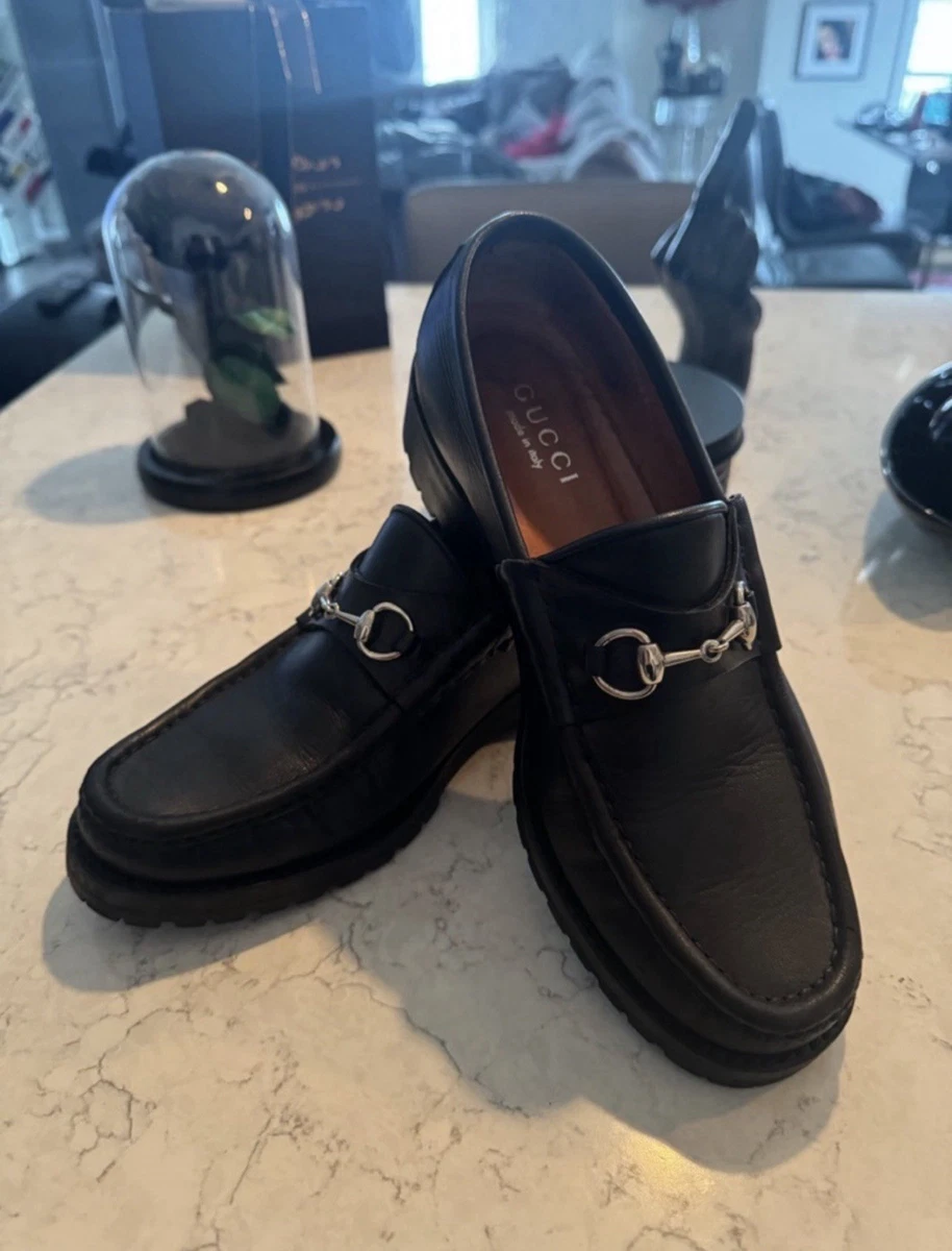 25+ Gucci Black Leather Athletic Shoes for Women for sale
