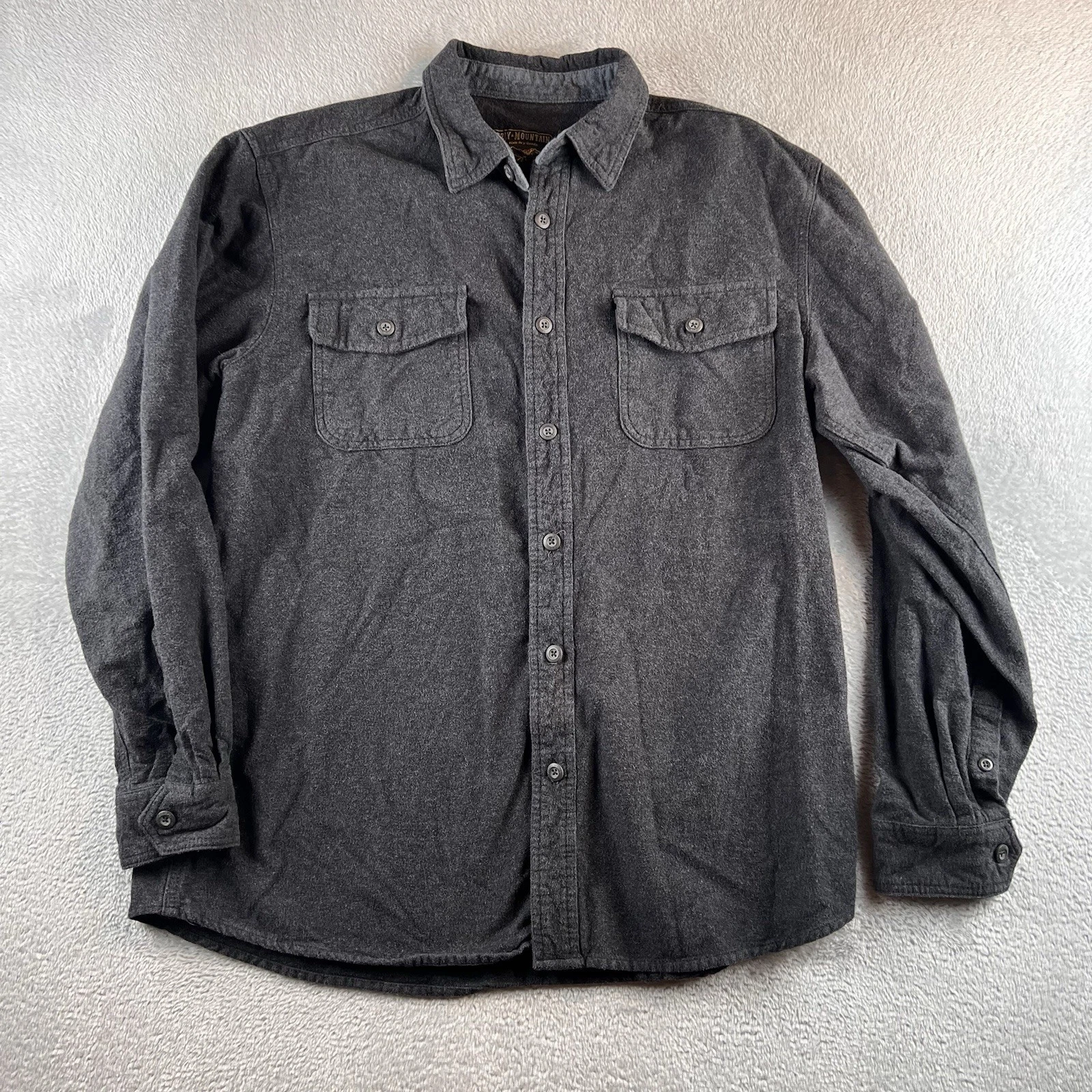 Grizzly Mountain Flannel Shirt Mens XL Gray Heavy Long Sleeve Outdoor
Opens in a new window or tab