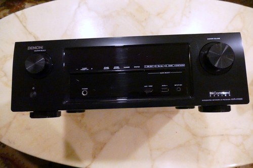 Denon AVR AVR-X1000 5.1 channel 80W  HD AV Receiver  near mint - Picture 2 of 11