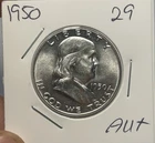 1950 Franklin Half Dollar Coin