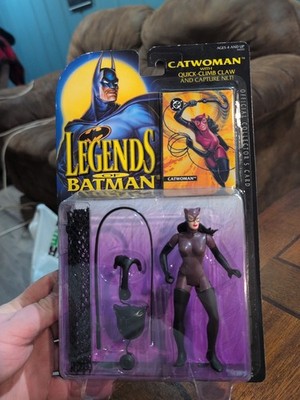 Kenner 1994 Legends of Batman Catwoman With Quick Climb Claw and Capture 