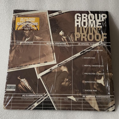 Group Home Livin Proof 2LP USoriginal Gang Starr Dj Premier Guru