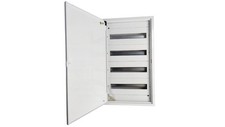Rozdzielnica natynkowa metalowa 4x18 modułów IP30 (400V AC) 755x436x130mm drzwi 
