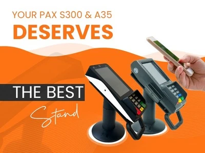 Hilipro Swivel Stand for Pax A35 Credit Card Machine Terminal PIN Pad-A POS Kit