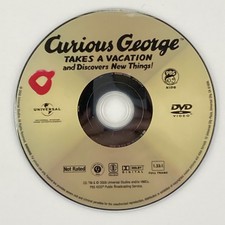 Curious George: Takes A Vacation - DVD Disc Only - No Case - No Tracking