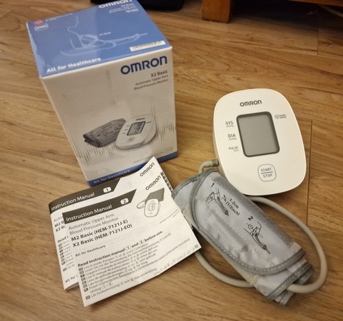 OMRON X2 Automatic Upper Arm Blood Pressure Monitor for Home Use