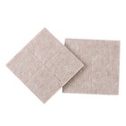  8 Pcs Table and Chair Mats Floor Protector Pads for Furniture Square Felt