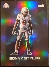 2025 Onit Athlete, Sonny Styles, Galaxy insert G-12 Ohio State Buckeyes 