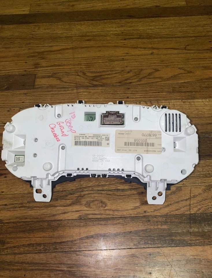 Grupo velocímetro Jeep Grand Cherokee 2013-2021 0507022789R Foto 2 de 3