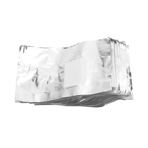 50pcs Nail Polish Removal Tinfoil Wraps Cotton UV Gel Soak Off Cotton Pads FAD - Picture 12 of 12