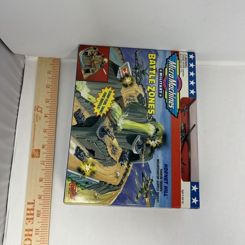 Vintage Galoob Micro Machines Military Battle Zones Hornet Hill New - Picture 6 of 6