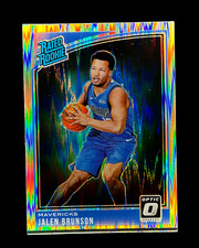2018-19 Donruss Optic #179 Jalen Brunson RC Shock Wave Rated Rookie