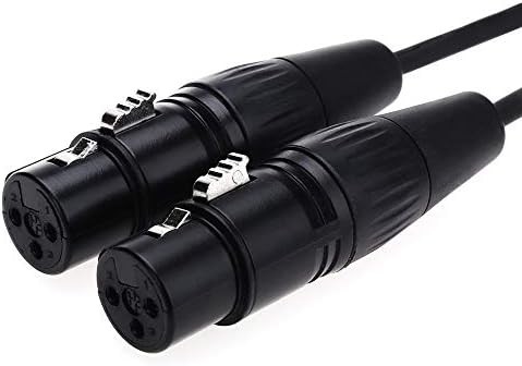 NANYI XLR to 3.5mm Splitter Cable 0.5M Two XLR Female - Picture 6 of 6