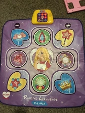 Rare Purple Dancing Challenge Playmat Kids Dance Game Girls Princess Works!