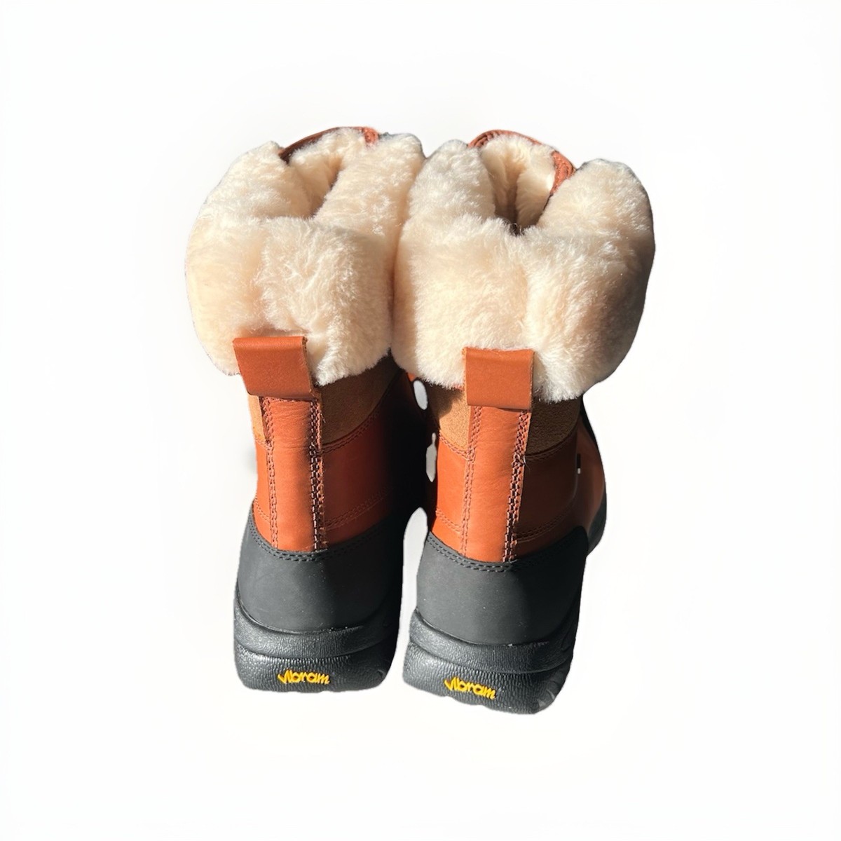 UGG Butte Worchester Brown Leather Waterproof Vibram Boots Men 9M US/42EU 5521 Men main image 3