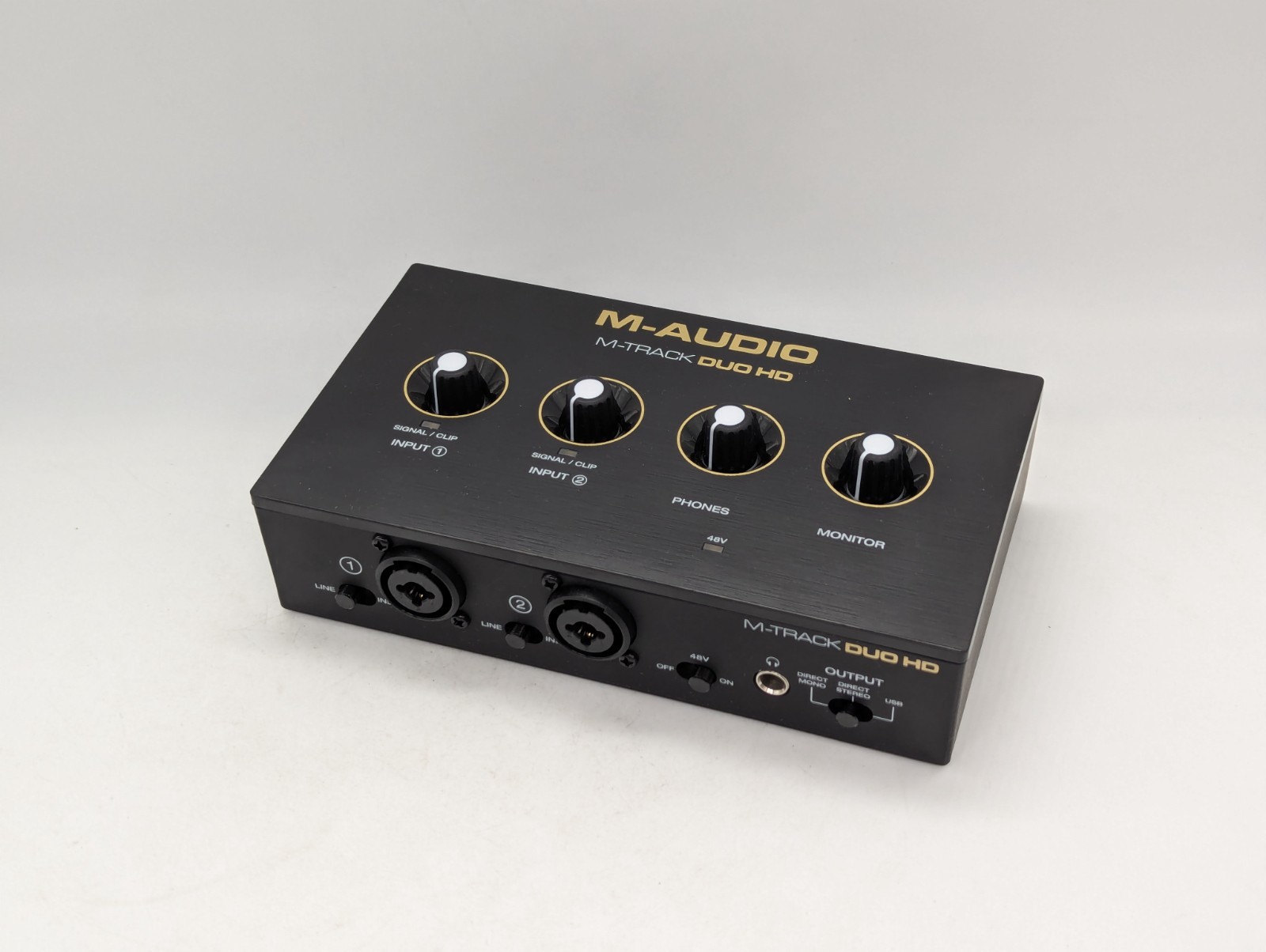 M-Audio M-Track Duo HD audio interface USB-C recording stream podcast 192kHz