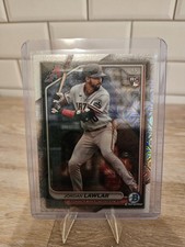 2024 Bowman Chrome - Jordan Lawlar #55 Mojo Refractor (RC)