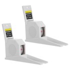  2er-Pack Höhenmesslatte für die Wand – 2 Meter Teleskop-Wachstumsmesslatte für