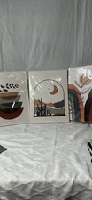 Abstract Desert Art Prints Set New