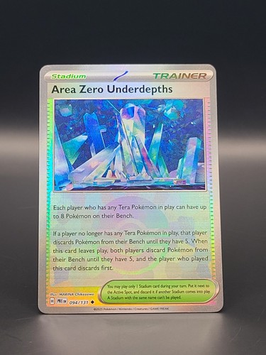Area Zero Underdepths (Poke Ball Pattern) 094/131 Prismatic Evolutions Holo