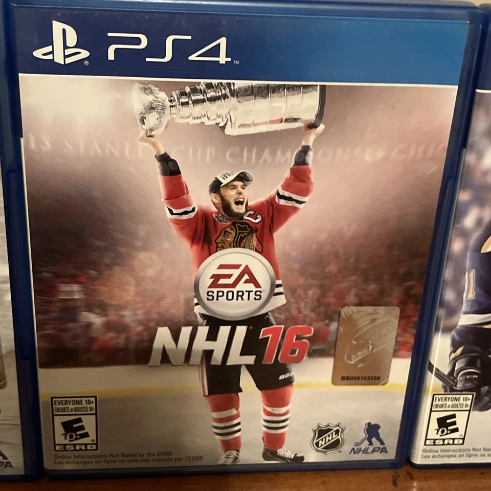 PS4 NHL Game Bundle - NHL 15/NHL 16/NHL 17 CIB - PS4 Video Game Lot Of 3 - Image 3 of 4