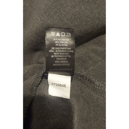 Pantaloni da carriera Rachael Zoe donna grigi elasticizzati con polsini gamba dritta taglia 6 - Foto 8 di 11