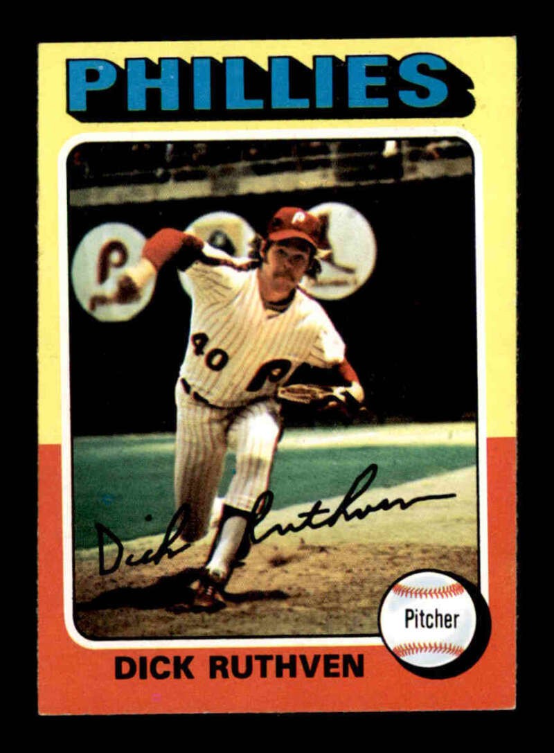 1975 Topps #267 Dick Ruthven   NM/NM+ X3437703