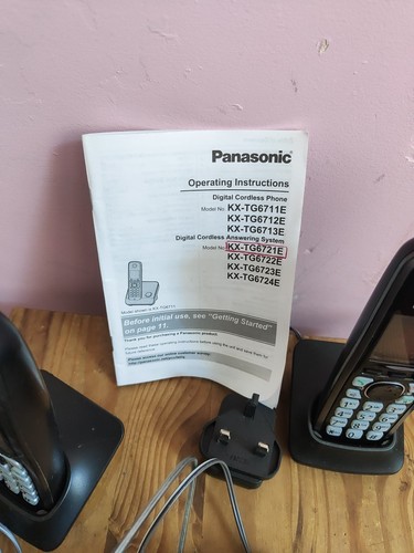 Panasonic KX-TG6621E 3 jednostki w zestawie - Zdjęcie 5 z 7