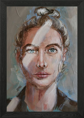 A Stroke of Light Framed Wall Art Poster Canvas Print Picture