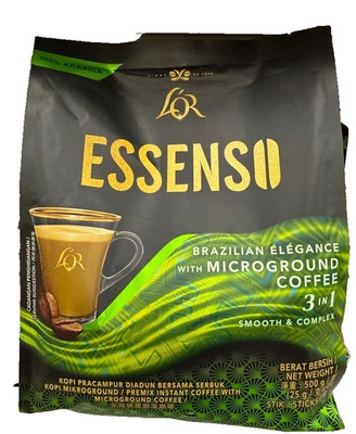 ESSENSO Brazilian Elegance with Microground Coffee 3 in 1 (25g x 20's) - 1 Pack