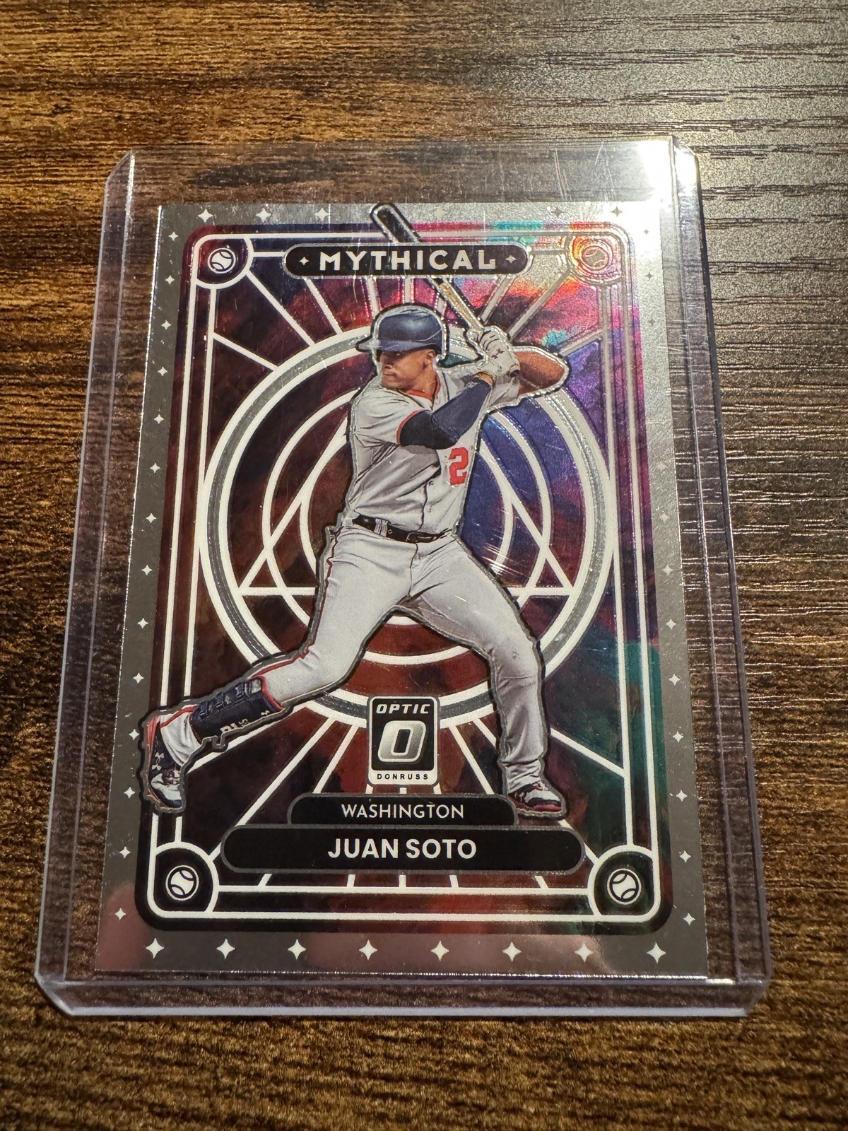 Juan Soto 2022 Donruss Optic #MTH-5 Mythical Holo Prizm Washington Nationals