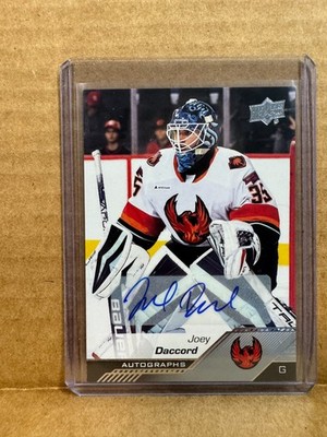2022-23 Upper Deck AHL Joey Daccord Auto Autograph
