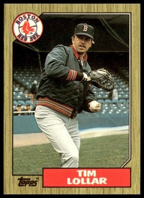 1987 Topps #396 Tim Lollar Collector's Edition (Tiffany)