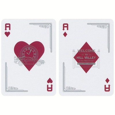 BICYCLE BACK TO THE FUTURE PLAYING CARDS DECK POKER SIZE AIR